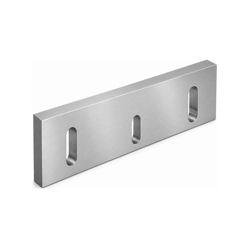 497×100×25 mm · Cuchilla para molino granulador compatible con Inan Makine