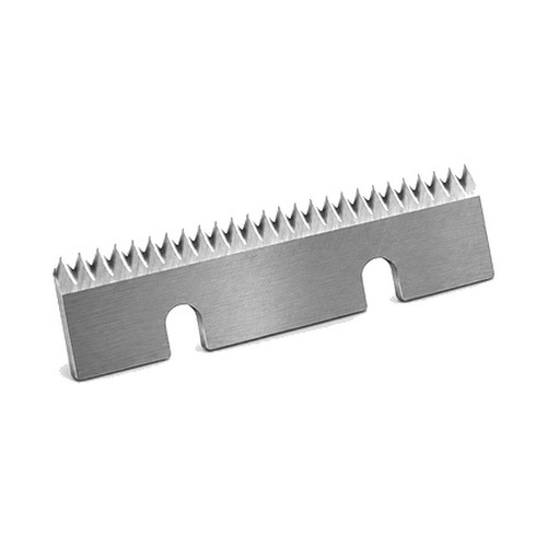 Cuchilla dentada para máquinas de embalaje