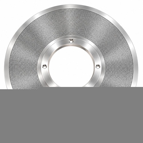EREMA pelletizer blades — 3D acero satinado en acero satinado 3D, formato 500x500 px