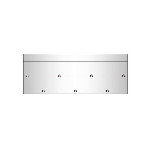 Vista técnica de cuchillas compatibles con Eurotecno — geometría original conservada