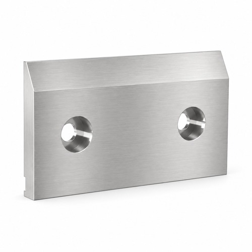 Placa Weima FineCut 3439 en 3D de acero satinado