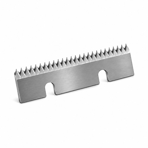 Cuchilla dentada para máquinas de embalaje