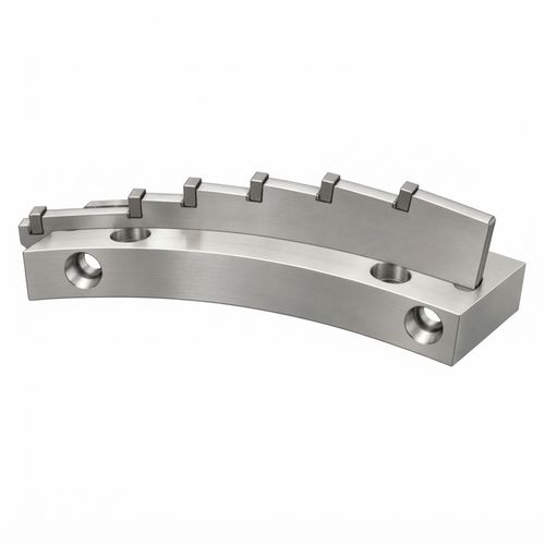 Producto 5608 en 3D de acero satinado