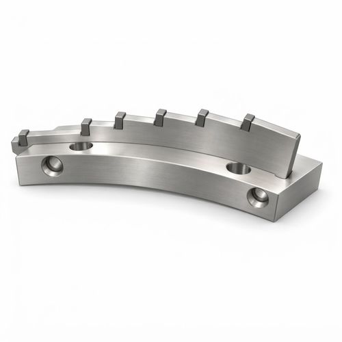 Producto 5641 en 3D de acero satinado