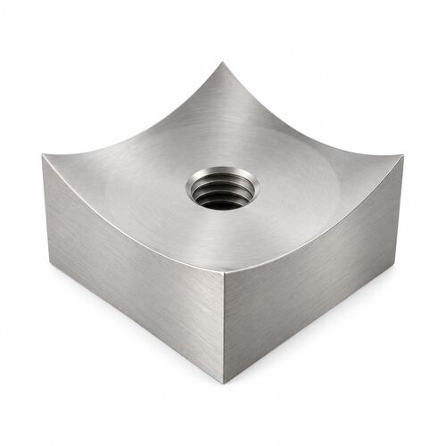 Producto 5877 en 3D de acero satinado