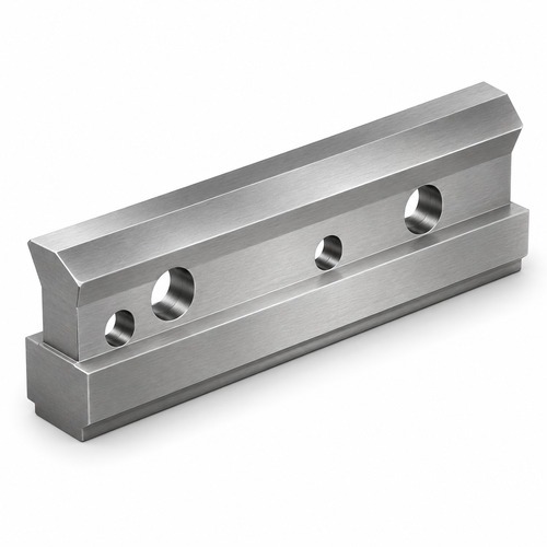 1195×158×140 mm · Portacuchillas compatible con Previero MU 812 — imagen 3D en acero satinado, formato 500×500 px