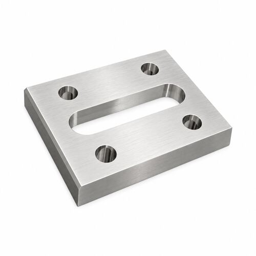Producto 5899 en 3D de acero satinado
