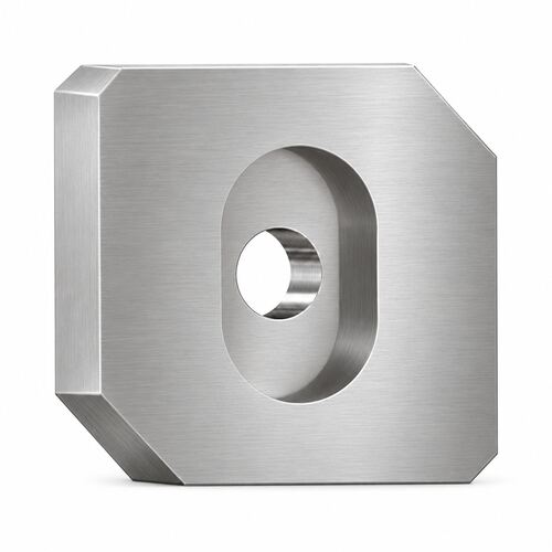 Producto 5921 en 3D de acero satinado