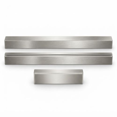Producto 5955 en 3D de acero satinado