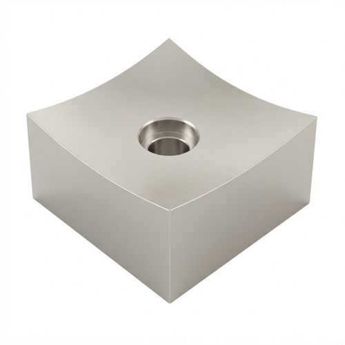 Producto 5957 en 3D de acero satinado
