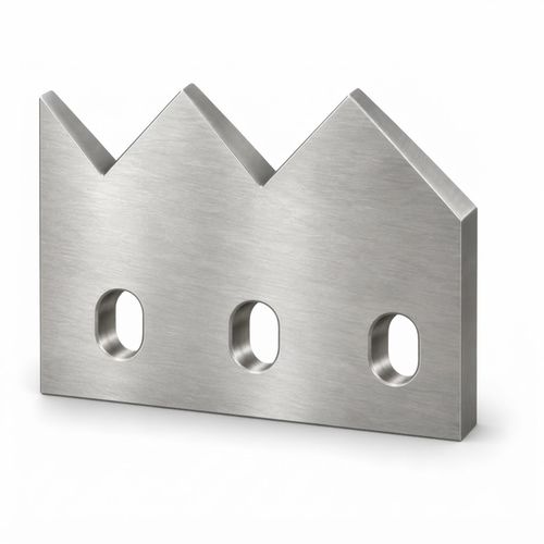 Producto 5961 en 3D de acero satinado