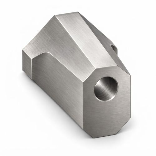 Producto 5963 en 3D de acero satinado