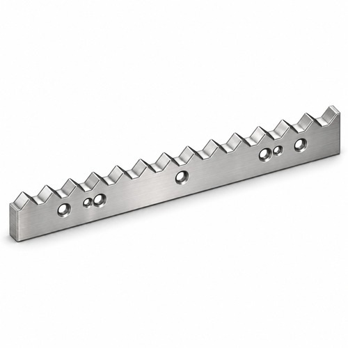 Untha LR blade — 3D acero satinado en acero satinado 3D, formato 500x500 px