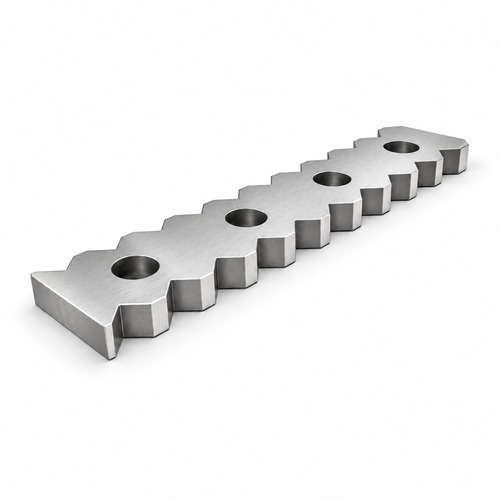 Vecoplan RG stepped — 3D acero satinado en acero satinado 3D, formato 500x500 px