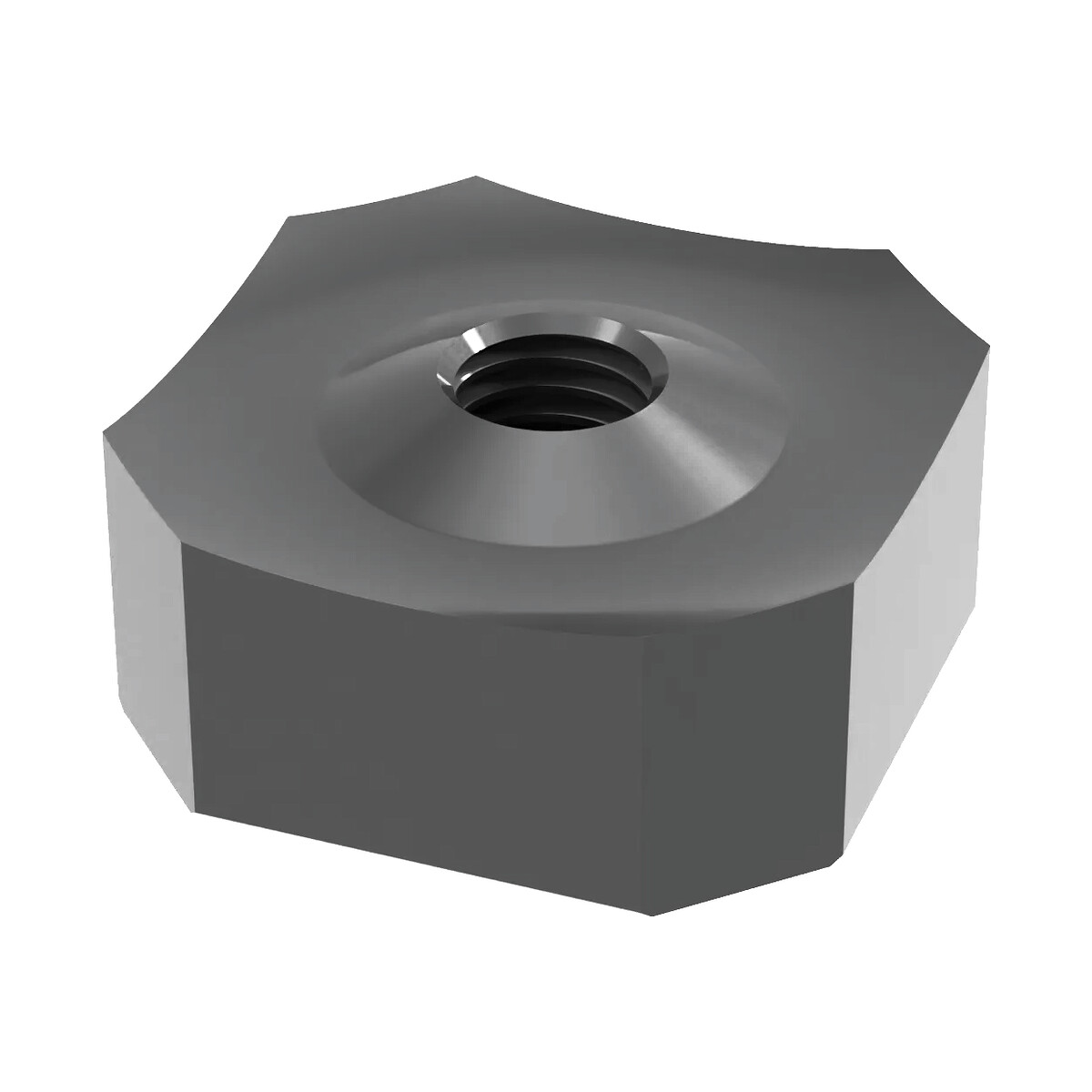 40×40×20,4 mm · Cuchilla octogonal compatible con Vecoplan V-ECO – Sharp Industrial