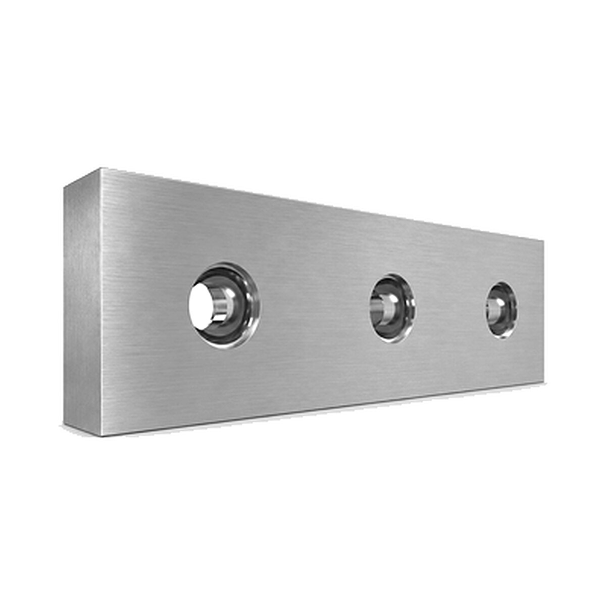 444×190×55 mm · Cuchilla de cizalla compatible con Lefort Koloss BL / Koloss TS