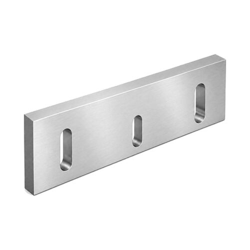 497×100×25 mm · Cuchilla para molino granulador compatible con Inan Makine