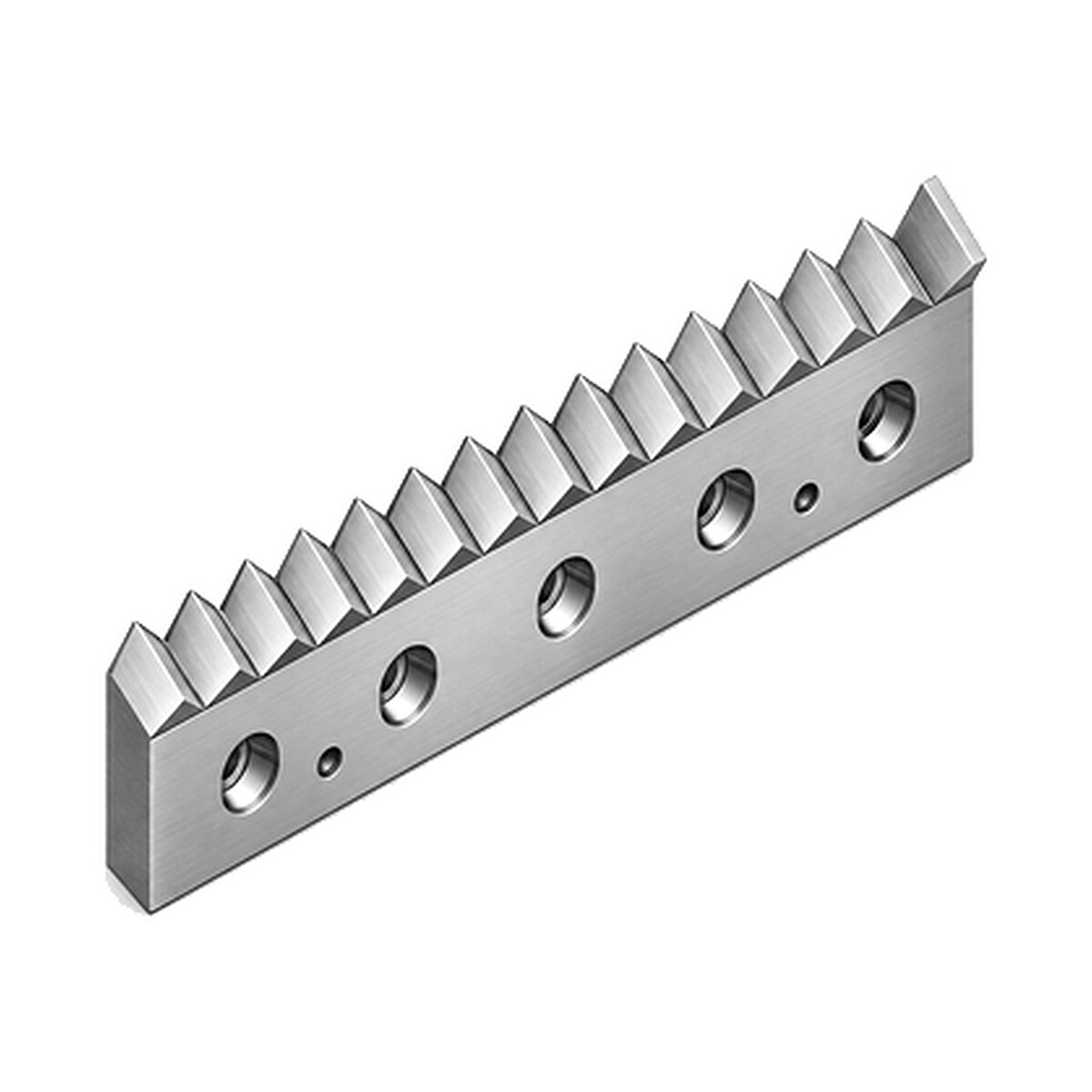 516×140,4×34/25,3 mm · Contracuchilla compatible con Vecoplan VAZ / VDS