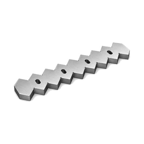 640×130×25 mm · Cuchilla de estátor compatible con Herbold EWS
