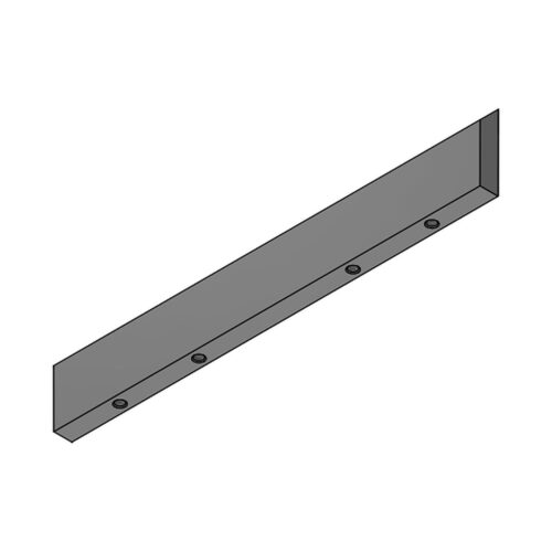 595×105×25 mm · Cuchilla de rotor compatible con EASY POWER – Sharp Industrial