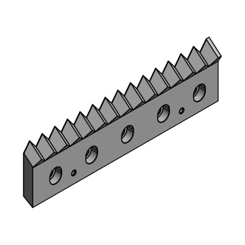 VECOPLAN COUNTER KNIFE FOR SHREDDER - SHARP INDUSTRIAL