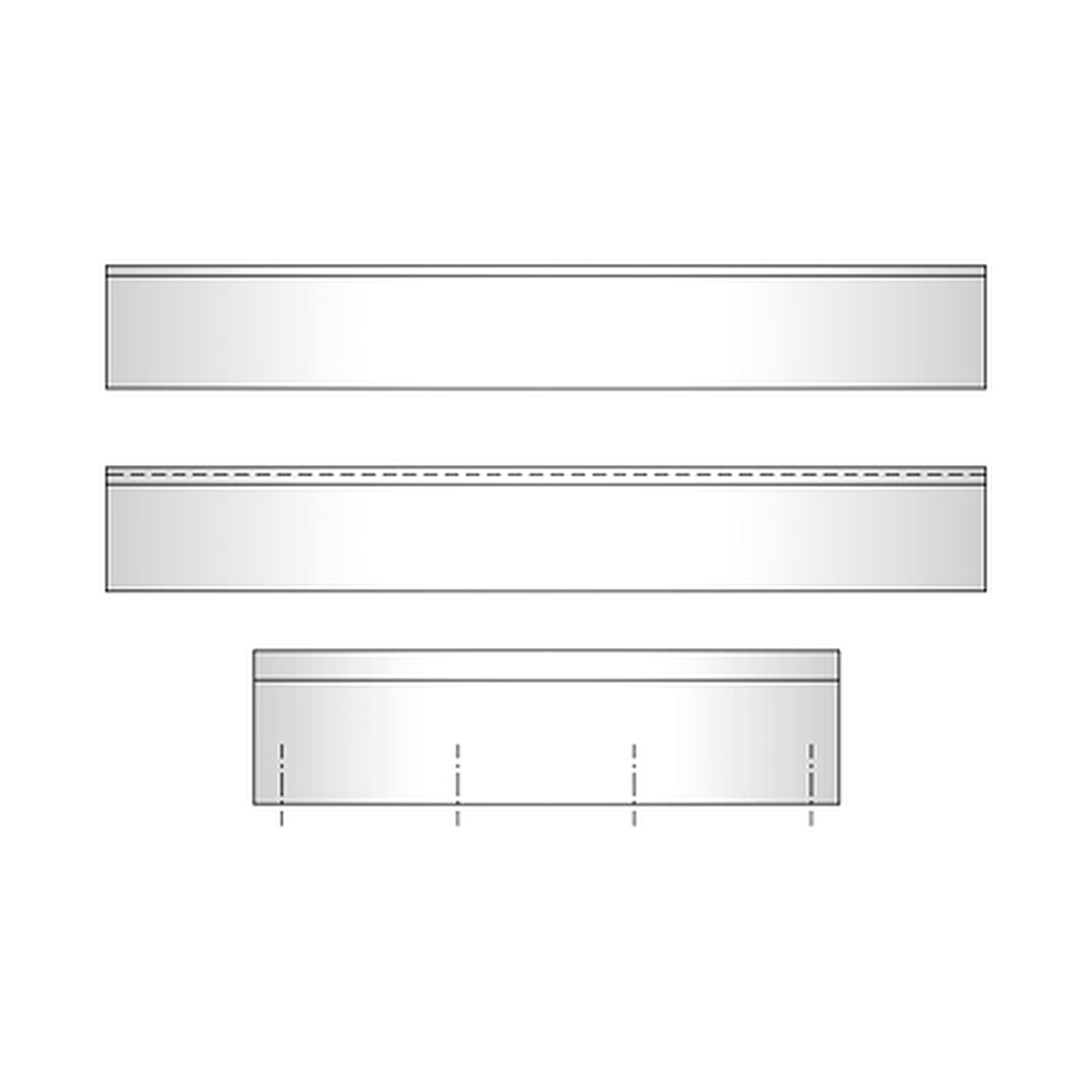 Cuchilla para molino granulador compatible con EUROTECNO MCV / MGV – Sharp Industrial