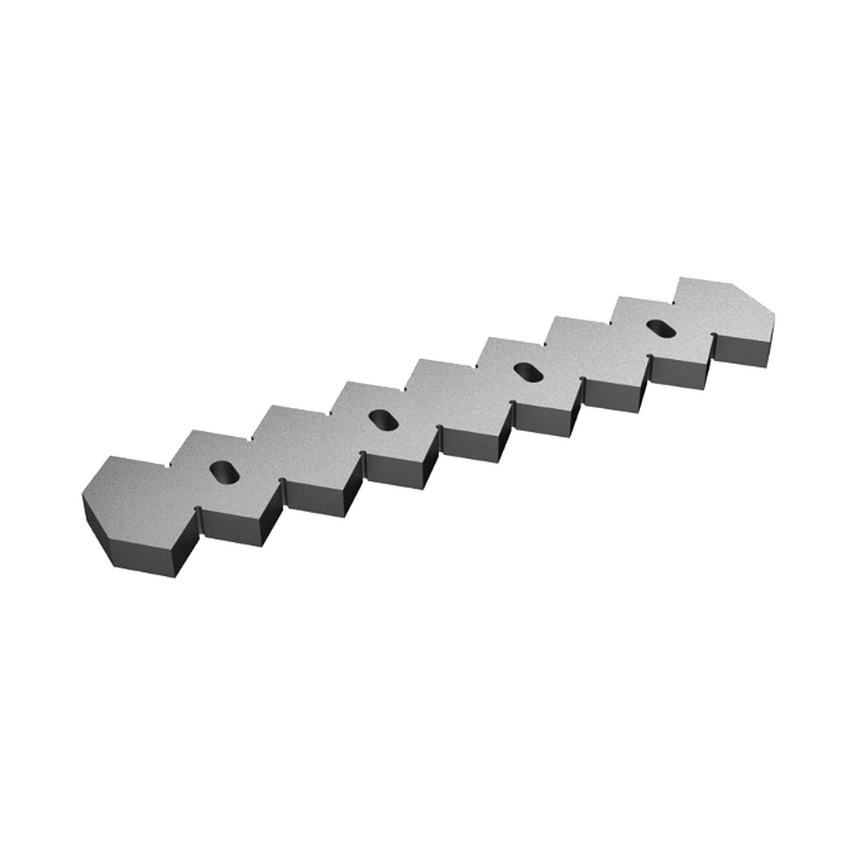 640×130×25 mm · Cuchilla de estátor compatible con Herbold EWS – Sharp Industrial