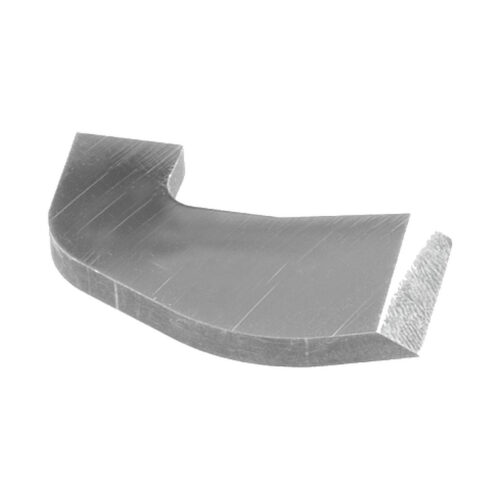 38×23×3,9 mm · Cuchilla para peletizador compatible con Starlinger recoSTAR / recoSTAR PET – Sharp Industrial