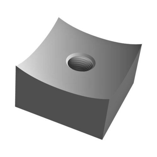60×60×30 mm · Cuchilla cóncava compatible con Weima 1500 / SPIDER – Sharp Industrial